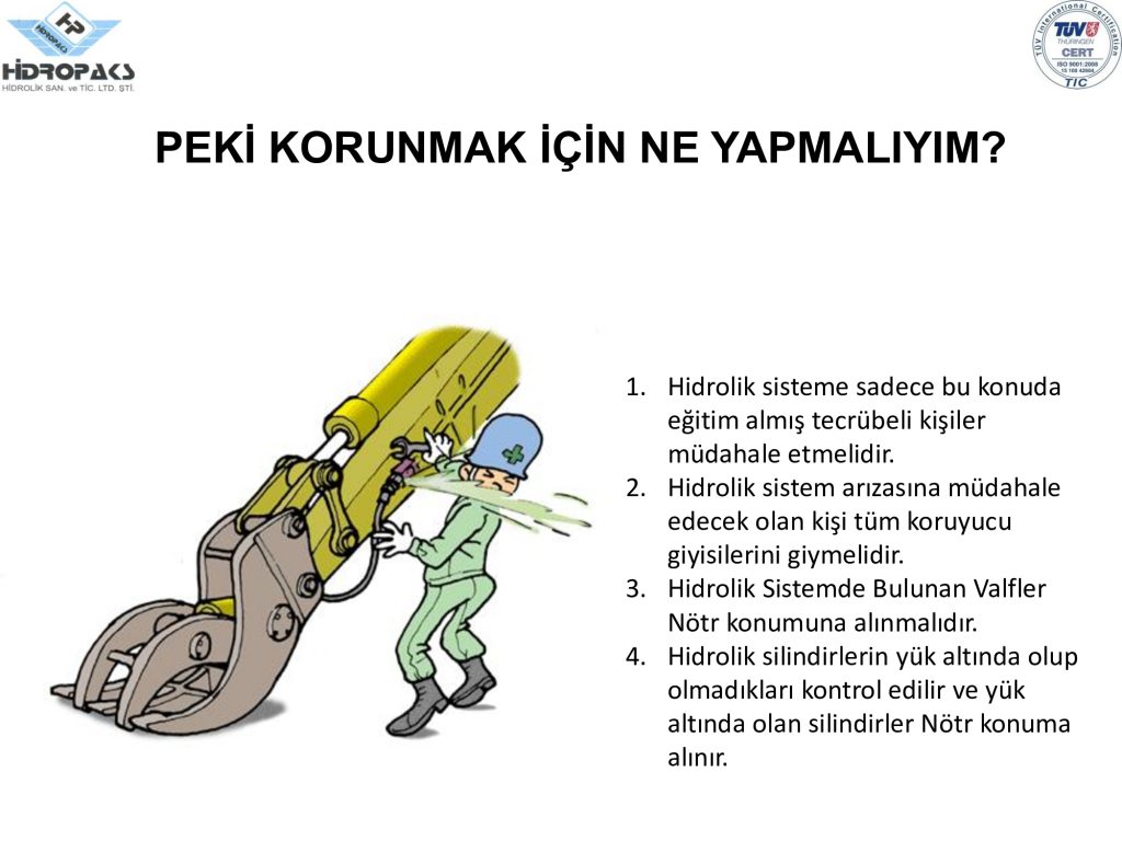 Kazalardan korunmak için ne yapmalıyız